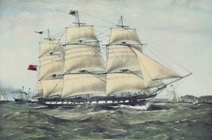 Clipper Ship "Anglesey" (tryck)